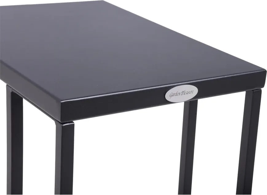 Acél kerti tárolóasztal 43x30,5 cm Dorea – Garden Pleasure