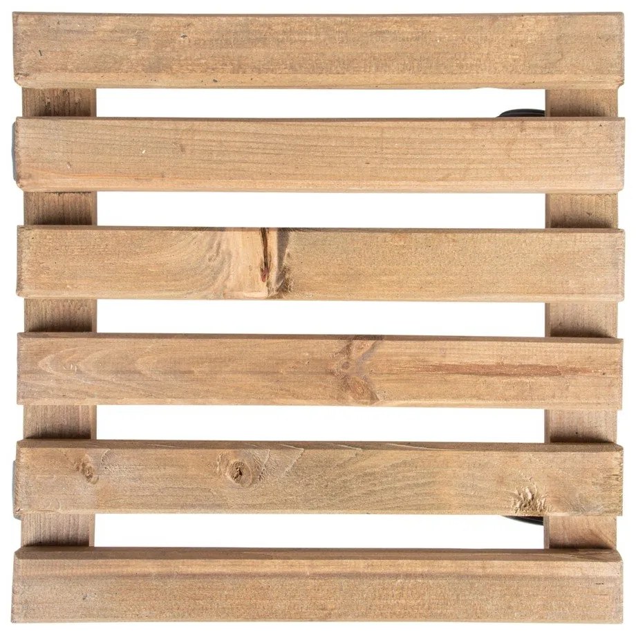 Fa gurulós virágállvány (magasság 8 cm) Indoor &amp; Outdoor – Esschert Design