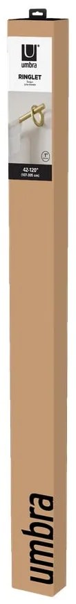 Acél bővíthető függönykarnis 107 - 305 cm Ringlet – Umbra