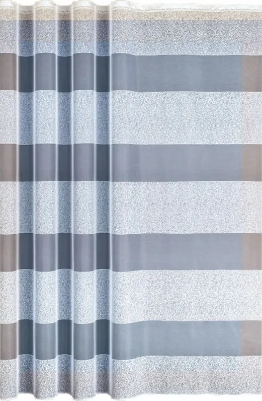 Mg Függöny jacquard 31564 Fehér 420x250cm kész K szalaggal