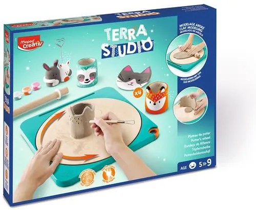 Korongozó készlet, MAPED CREATIV Terra Studio (IMAC907224)