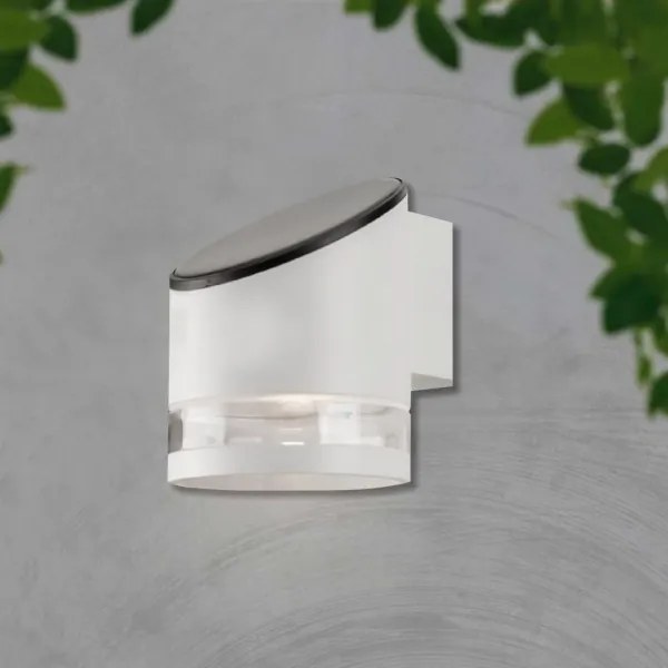 LED Kültéri napelemes fali lámpa LED/1W/3,7V 3000K IP54 fehér