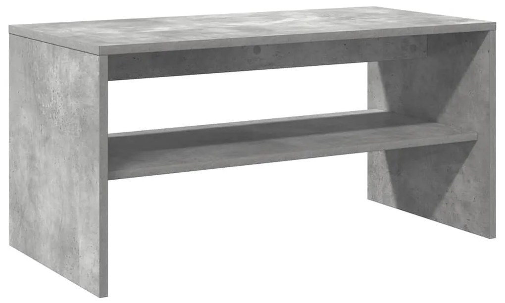 betonszürke forgácslap TV-szekrény 80 x 40 x 40 cm