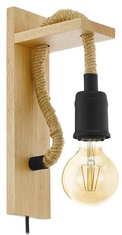 Eglo 43197 - Fali lámpa RAMPSIDE 1xE27/28W/230V