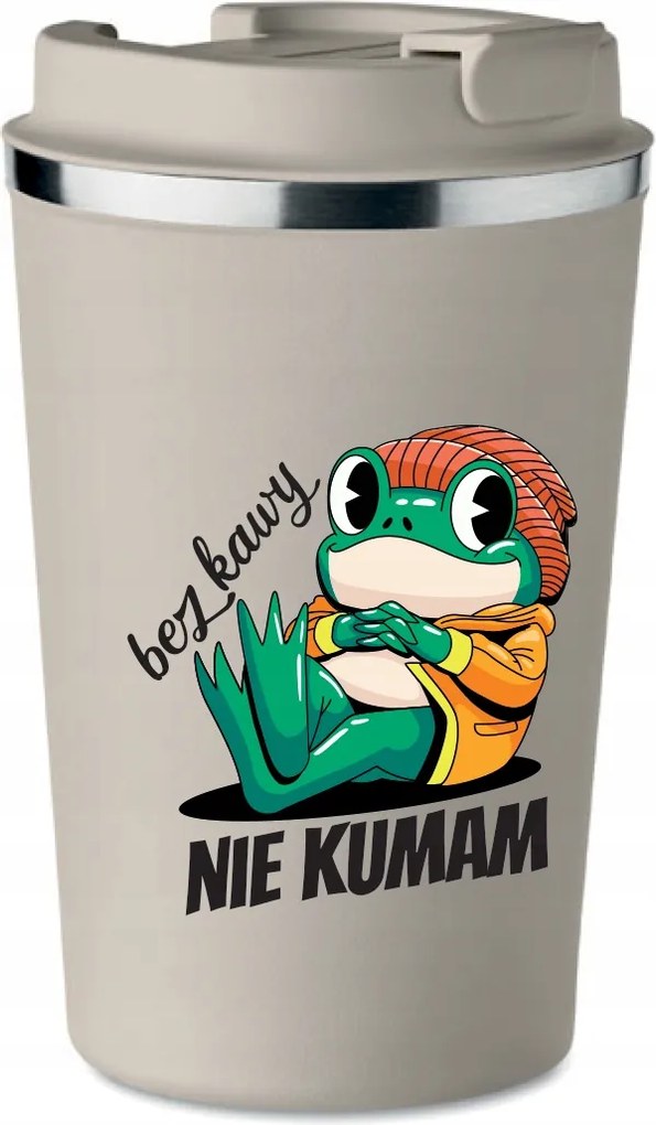 Prémium Termo Bögre bézs Nem Értem Ajándék KT_488_b