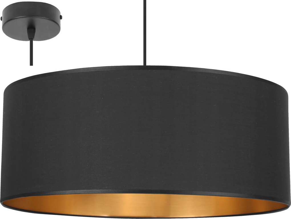 Mennyezeti Lámpa Függeszték Csillár Elegáns Arany Közép 50 CM Lámpabúra