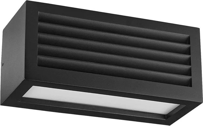 PREZENT 31316 SUEZ Modern Kültéri Fali Lámpa Fehér, Fekete E27 IP44