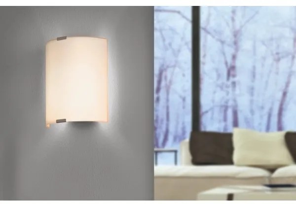 EGLO 84028 - GRAFIK fali/mennyezeti lámpa 1xE27/60W fehér