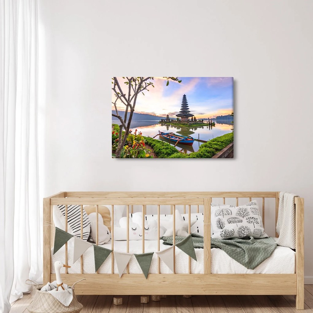 Kép - Pura Bratan templom (90x60 cm)