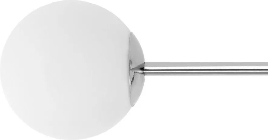KASPA 10774603 ASTRA Mennyezeti Csillár Fehér, Króm E14 IP20