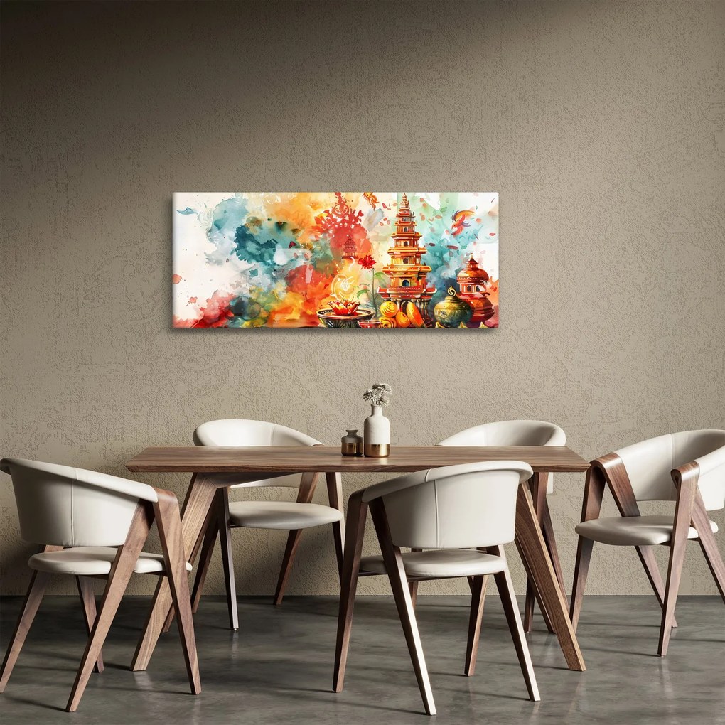 Kép - Akvarell illusztráció (120x50 cm)