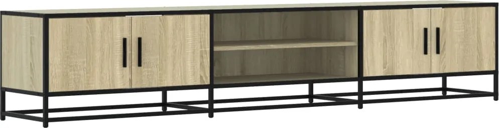 vidaXL sonoma tölgy színű szerelt fa TV-szekrény 210 x 35 x 41 cm