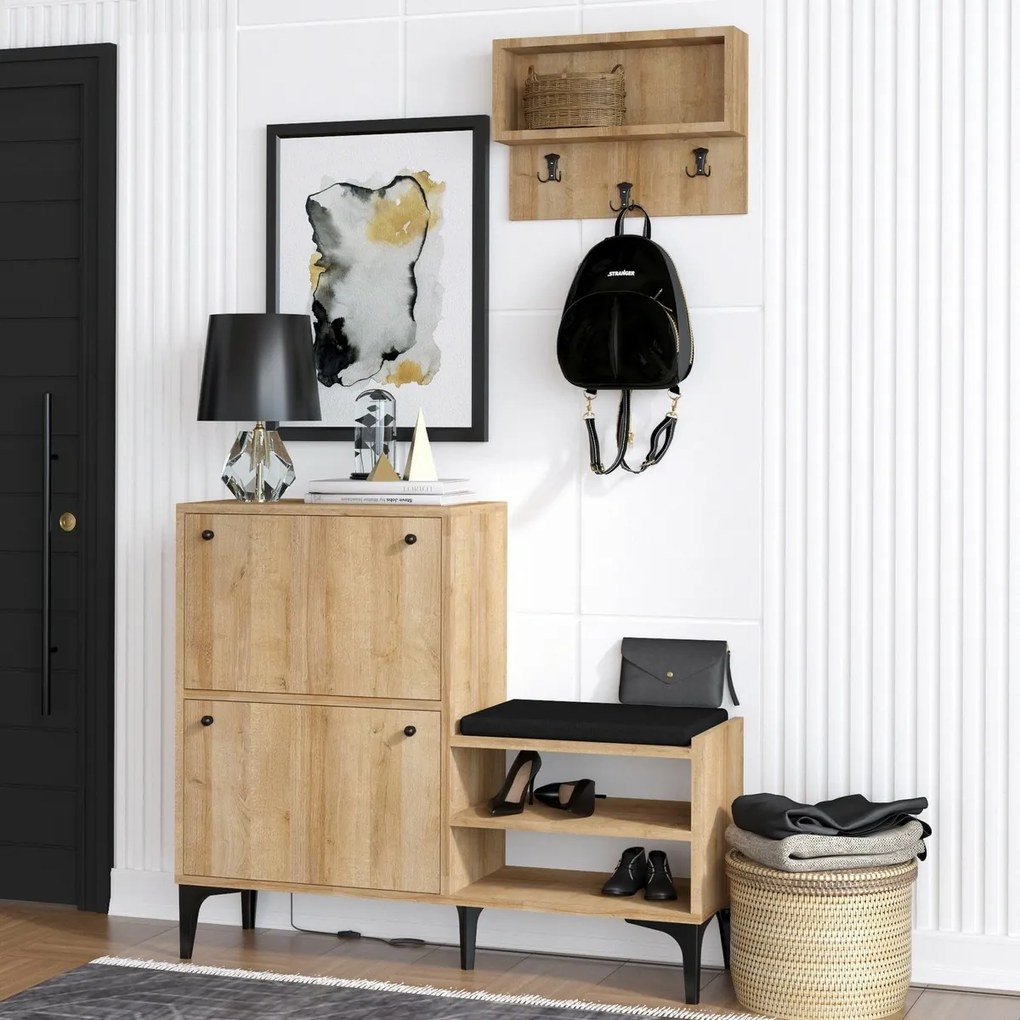 Bred Oak előszoba szett