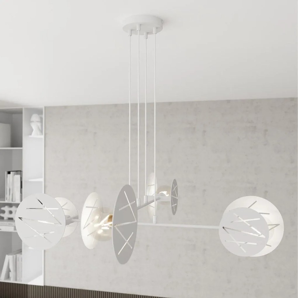Emibig modern függeszték xotic fehér emi1412/4