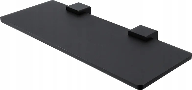 Nimco Kibo fekete plexi fürdőszobai polc 30 cm Ki-X330-C-90
