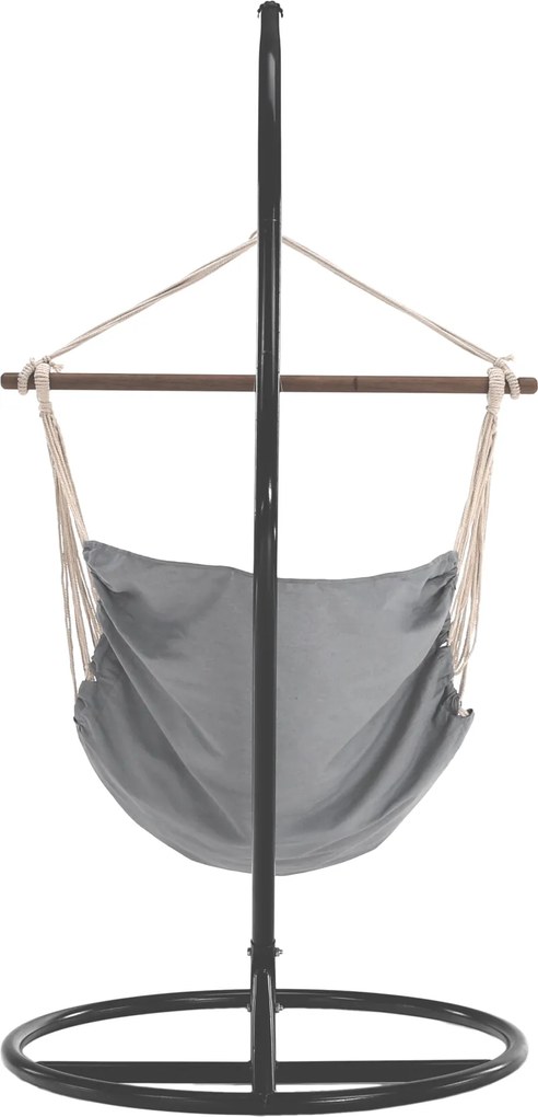 Függő szék, fehér/szürke, LINDO NEW