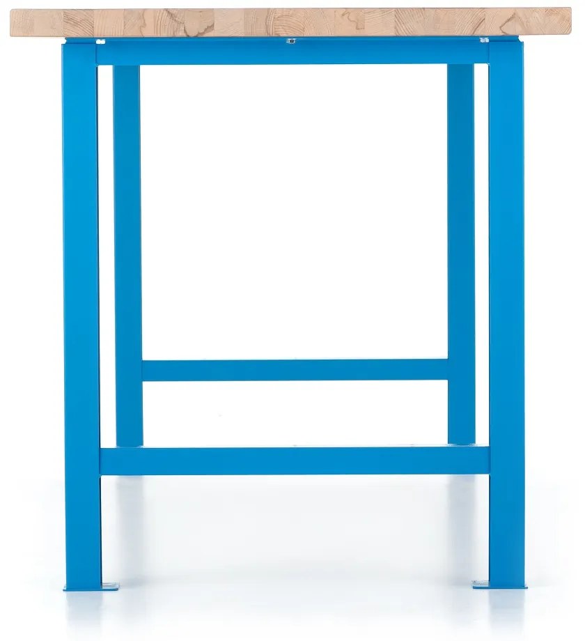 Műhelyasztal Basic, 200 x 80 cm, kék - ral 5012