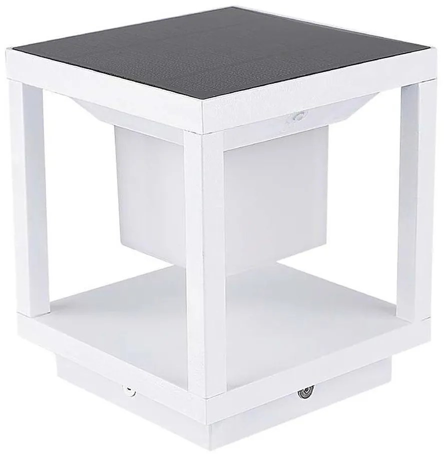 LED Napelemes lámpa érzékelővel LED/2W/5,5V 3000K IP65 2600 mAh fehér