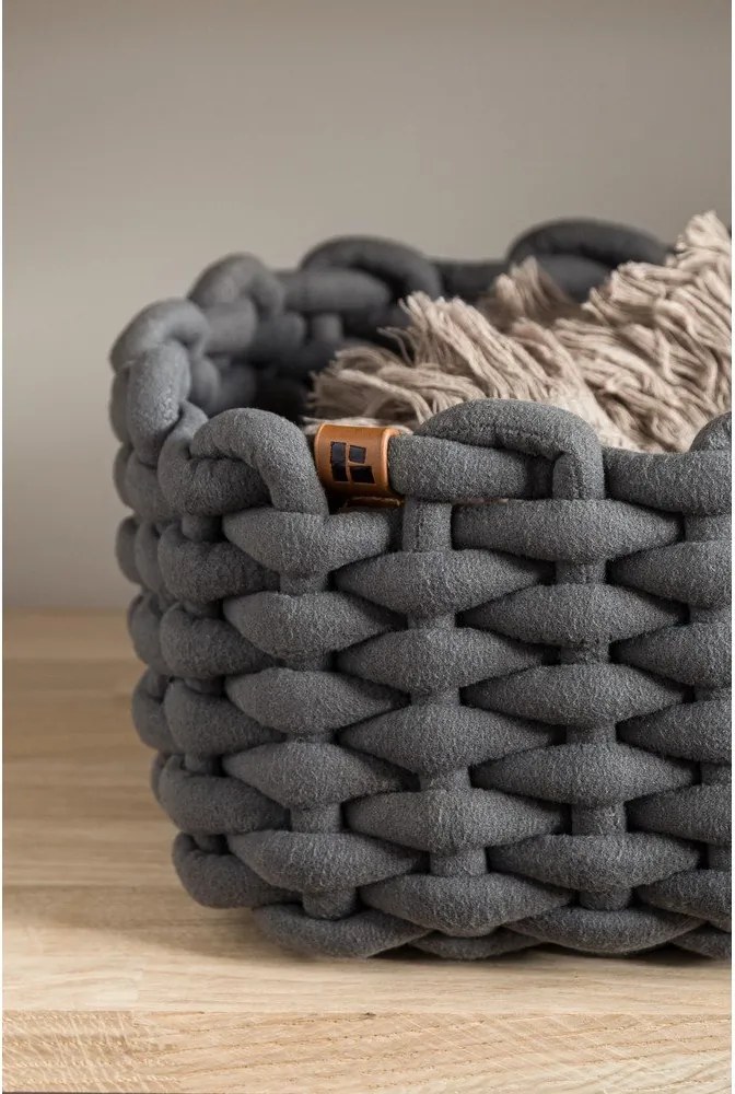 Textil tárolókosár 20x15x11 cm Peach Skin S – Bigso