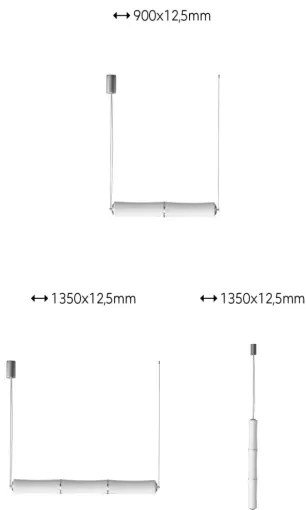 Immax NEO 07103L - LED állítható BAMBOOS függeszték 45W/230V 135 cm Tuya+DO