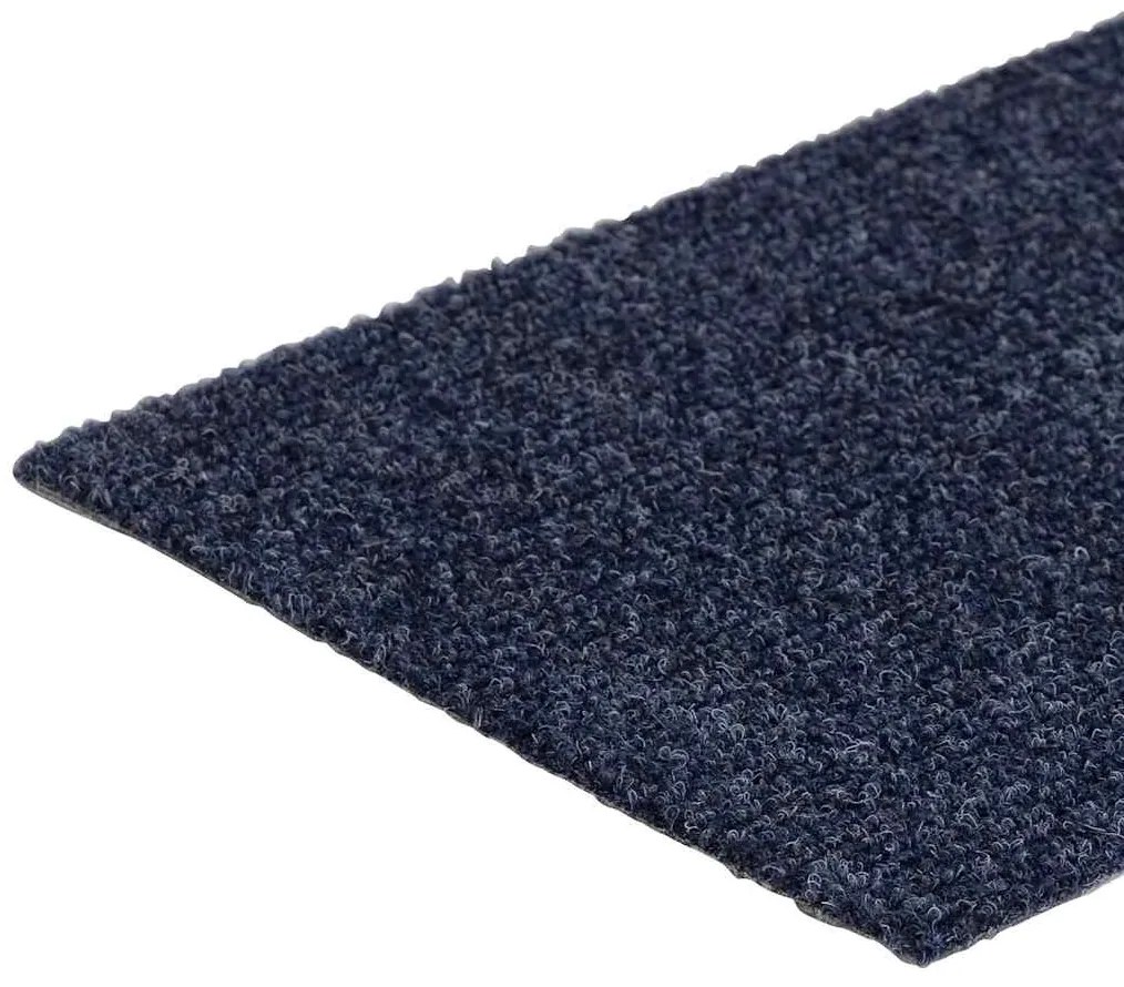 öntapadós lépcsőszőnyegek 30 db 76 x 20 cm szürke-kék téglalap alakú