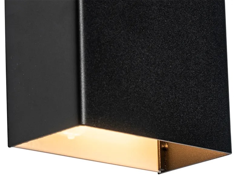 Modern fali lámpa fekete - Otan S