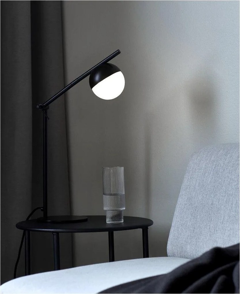 Nordlux modern asztali lámpa contina fehér fekete nor2010985003