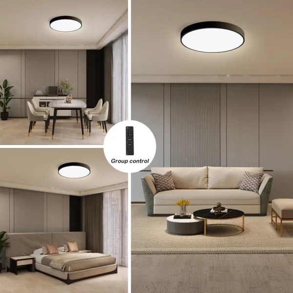 Brilagi-LED állítható fényű POOL SMART LED/48W/230V 40 cm Wi-Fi Tuya+DO fekete