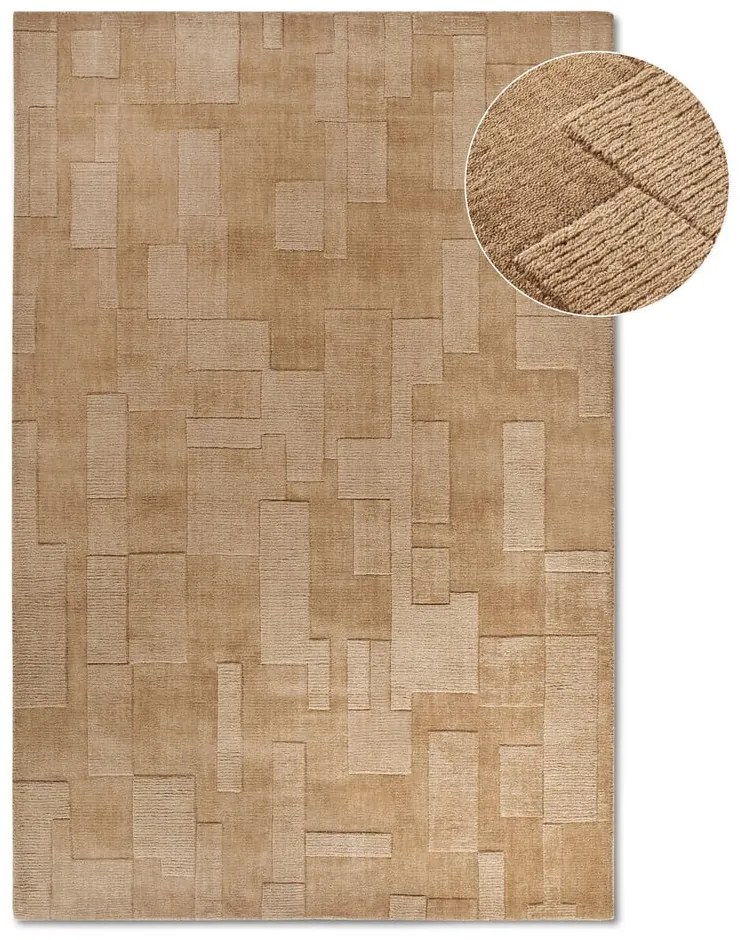 Bézs kézi szövésű gyapjú szőnyeg 120x170 cm Wilhelmine – Villeroy&amp;Boch