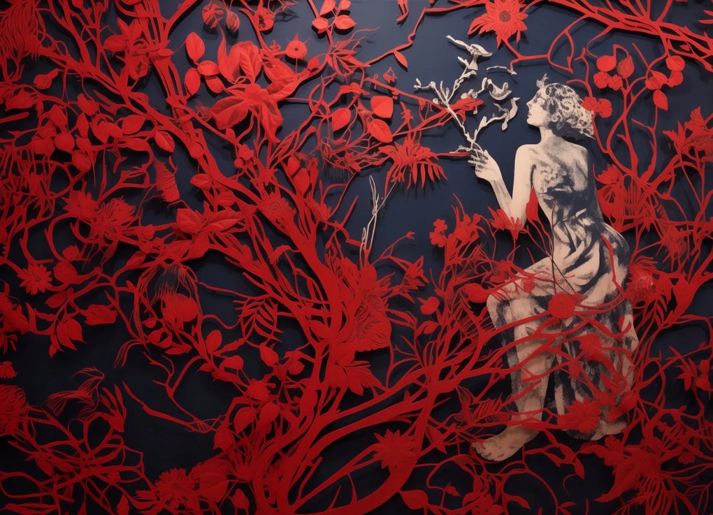 Poszter 18x13cm A nők titkos kertje