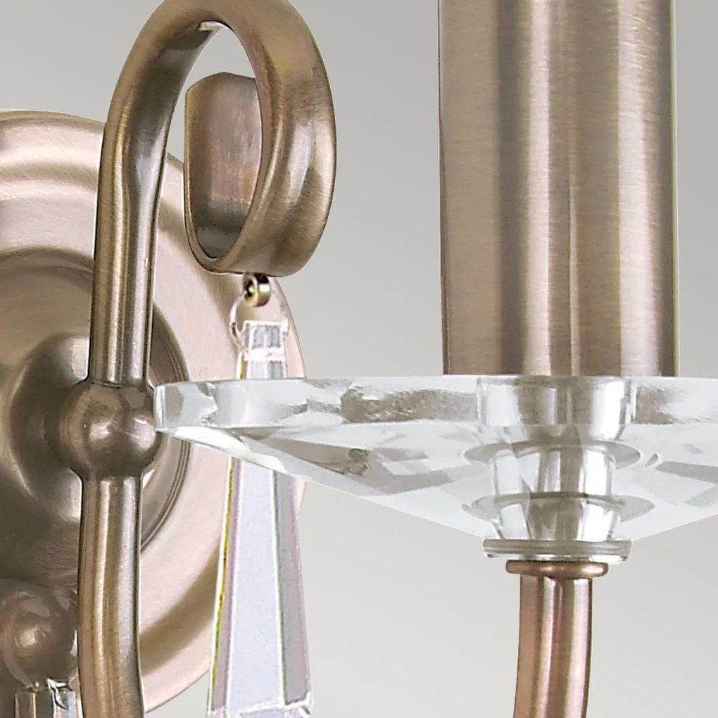 Elstead Lighting AEGEAN AG1-AGED-BRASS Fali lámpa 1x60W/E14