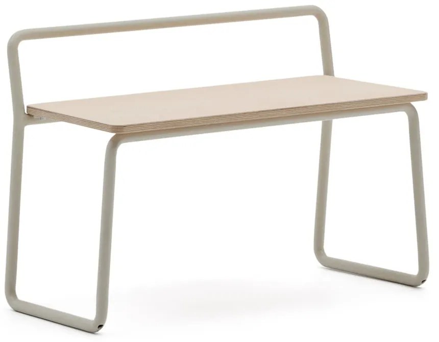 Bézs-natúr színű pad Tinn – Kave Home