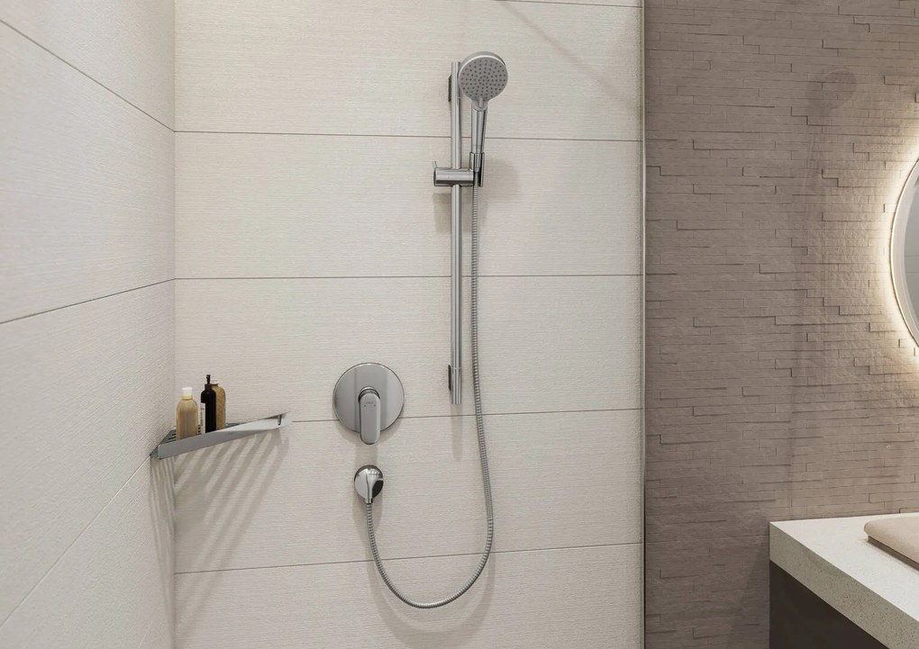 Hansgrohe Vernis Blend, rejtett zuhanycsaptelep, króm, 71667000