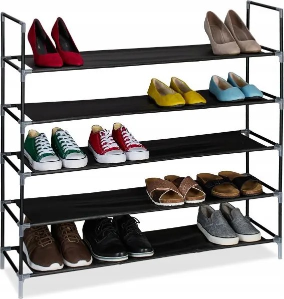 Textil cipőtartó szekrény 1 m D417