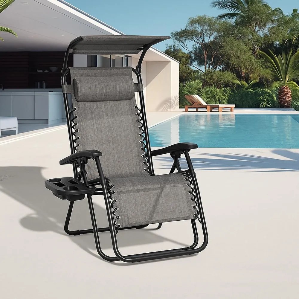 Avenberg PALMAS Relaxációs szék - szürke