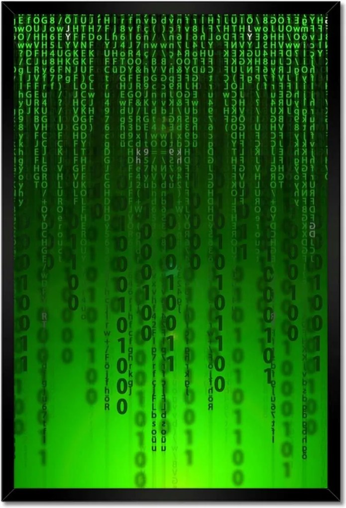 Poszterek keretben 40x60 Kód programozás Tábla