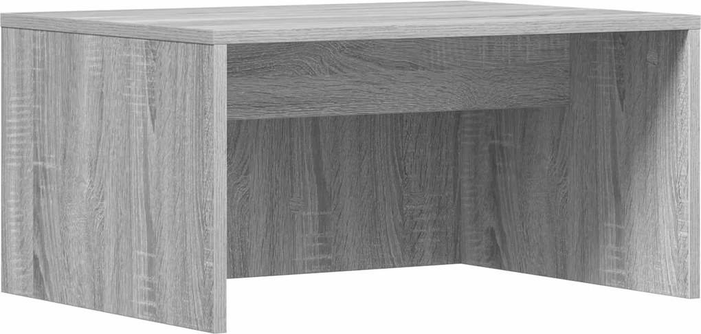 vidaXL Falra szerelhető íróasztal Szürke Sonoma 60 x 45 x 30 cm