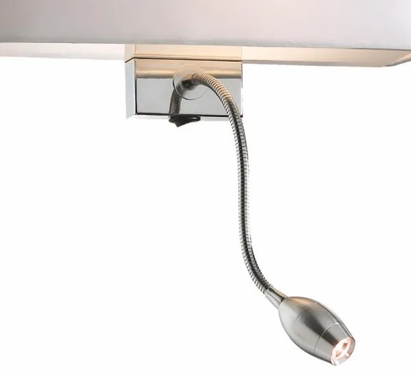 Ideal Lux - LED flexibilis fali lámpa HOTEL 1xE27/60W + LED/1,5W/230V