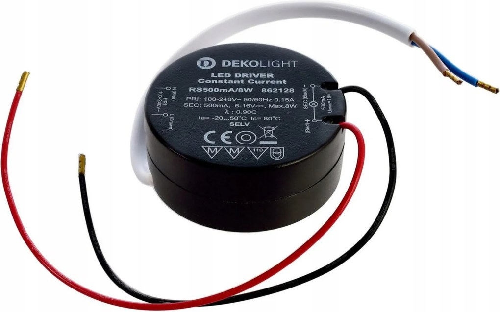Light Impressions Deco-Light tápegység ROa, RS500mA/8W állandó áram 500