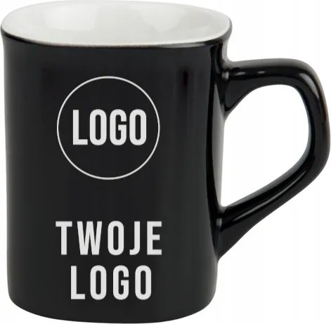 Kerámia bögre 250 ml Logo gravírozás Különböző színek