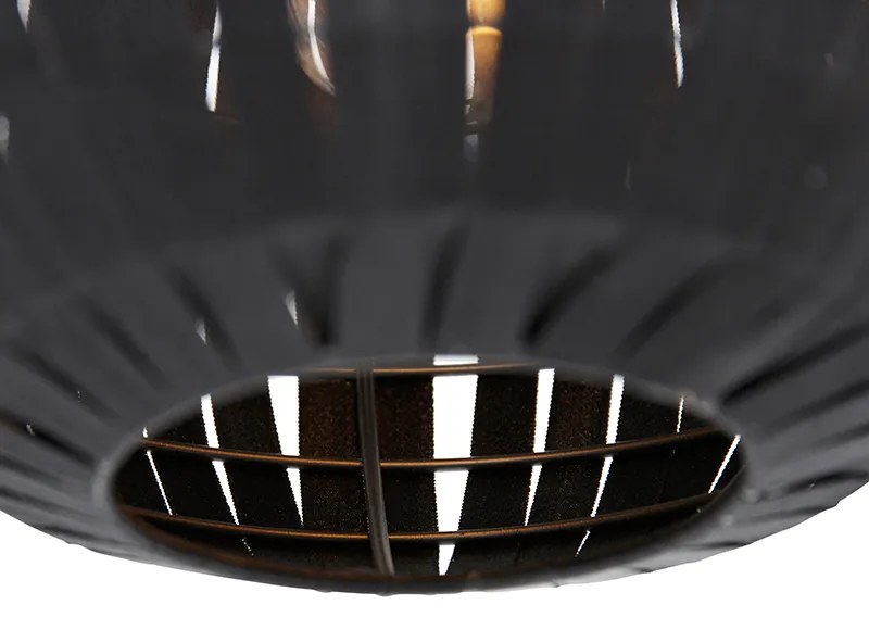 Modern fekete lógólámpa 30 cm - Zoë