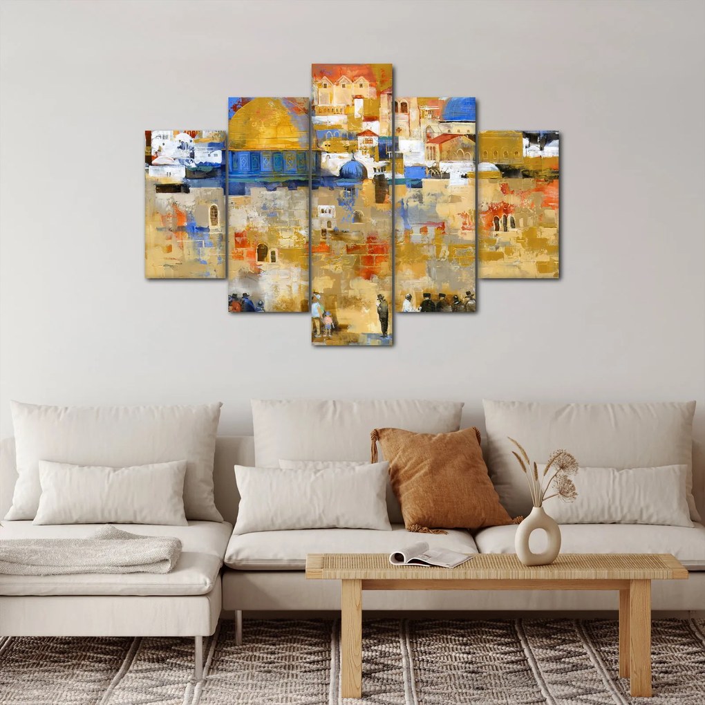 Kép - siratófal, Jerusalem, Israel (150x105 cm)