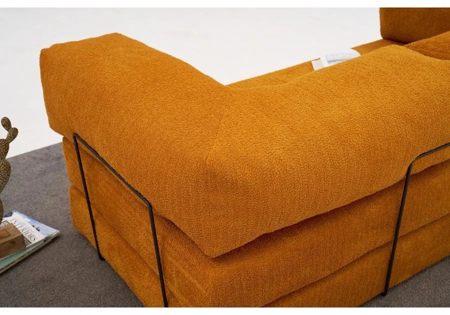 3 személyes kanapé Comfort - Narancssárga