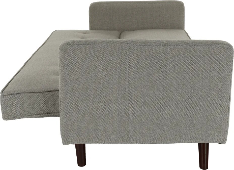 Kinyitható kanapé, szürke-barna TAUPE szövet, OTISA