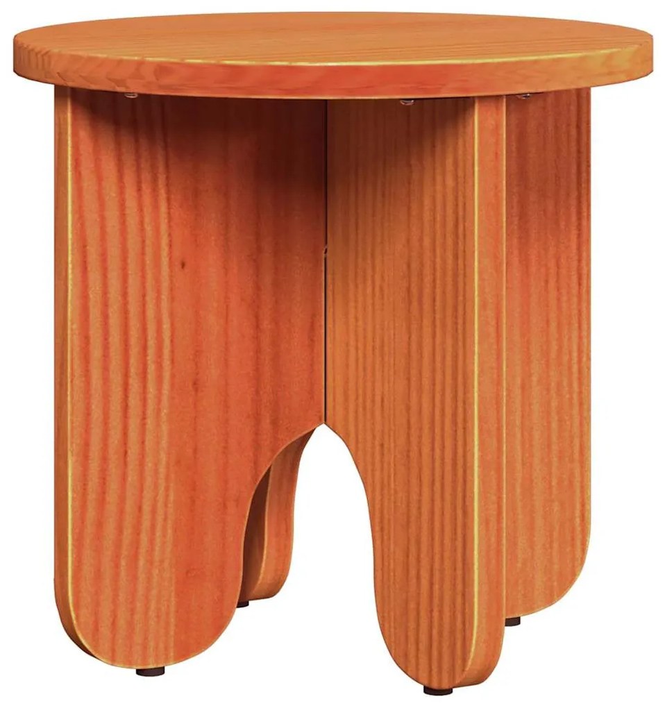 Dohányzóasztal 2 pcs Viaszbarna 39.5 x 39.5 x 30 cm