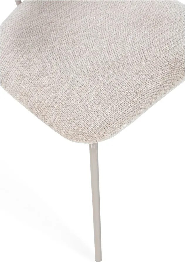 Bézs-natúr színű kárpitozott étkezőszék Olimpia – MOME