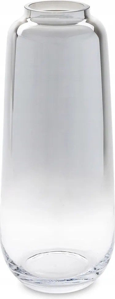 Üvegváza Ezüst Színtelen 40cm Glamour Modern