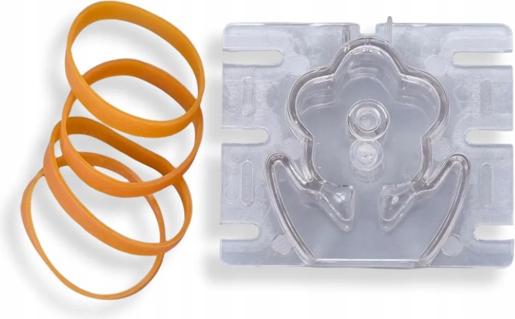 Gyertyatartó forma zsinórral 92x110x41mm 1 szett