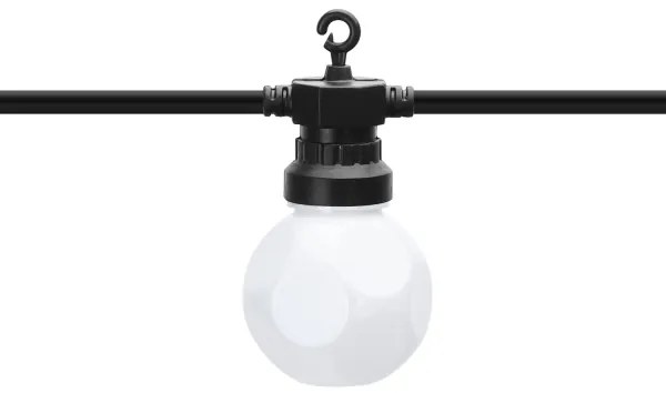 Aigostar - LED Kültéri dekoratív lánc 10xLED/8m IP44 meleg fehér
