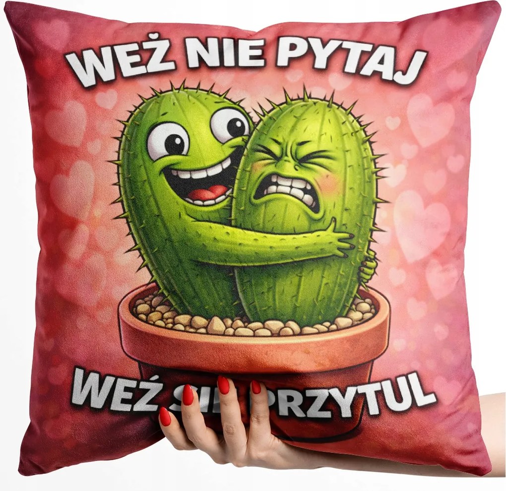 Valentin Napi Párnahuzat 40x40 Valentin nap vastag velúr velvet 40cm